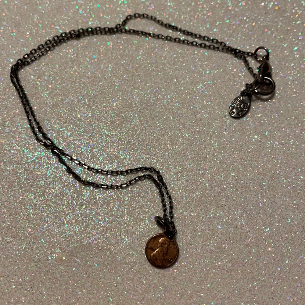 Tarina Tarantino Lucky Penny Necklace